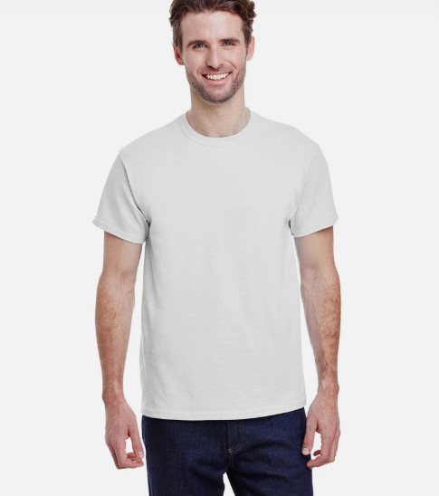 4 Pack Of Gildan Adult Heavy Cotton Stylish Casual Plain T-Shirt – G500 Sz L