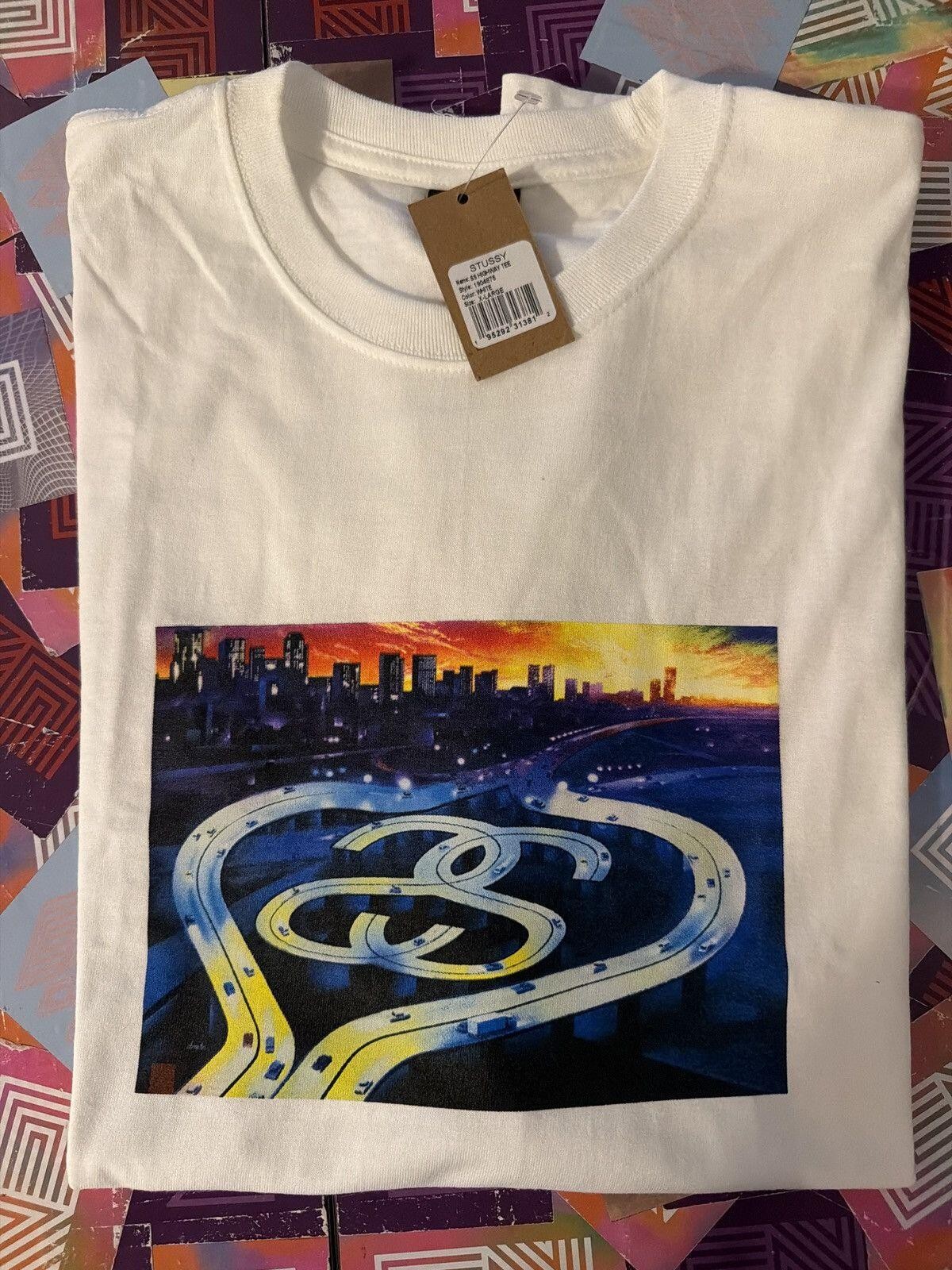 Stussy SS Highway Tee White • XL