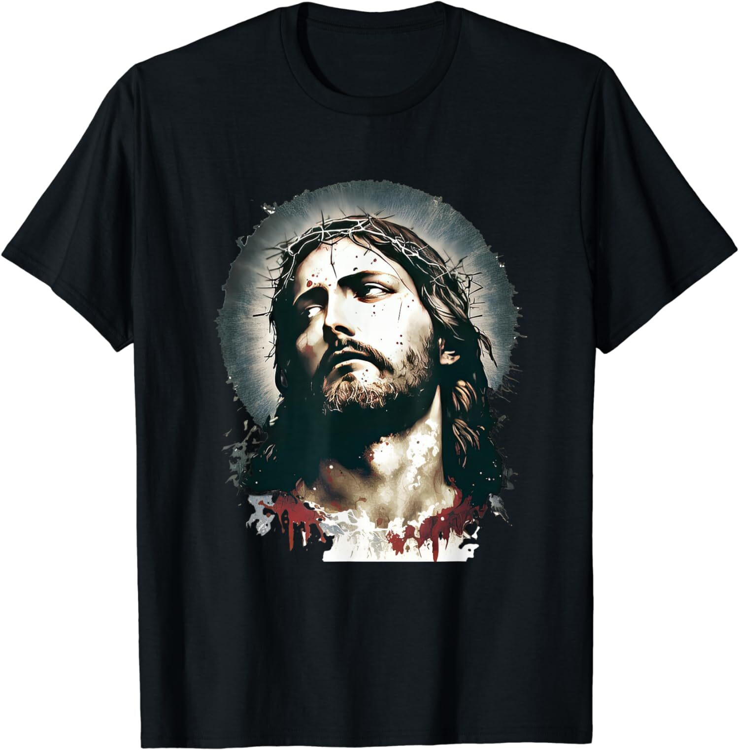 NEW Jesus Christ Graphical Design for Christians Jesus Gift Shirt S-4XL