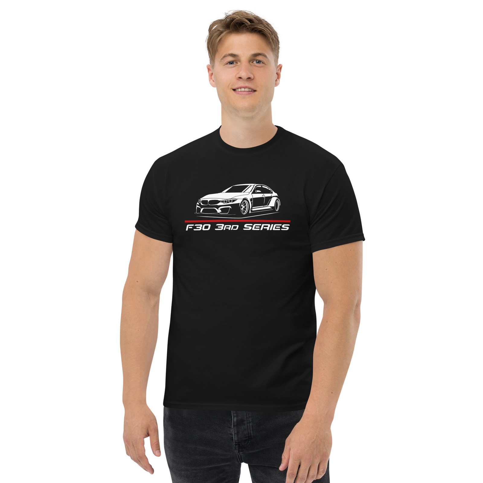 F30 3 Series TwinPower Turbo Modern Euro Sedan Graphic Tee T-Shirt Gift