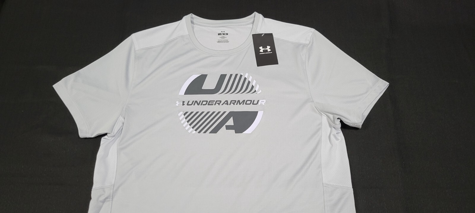 Under Armour Speed Stride 2.0 T-Shirt Men’s Running Shirt Gray 1376991-014