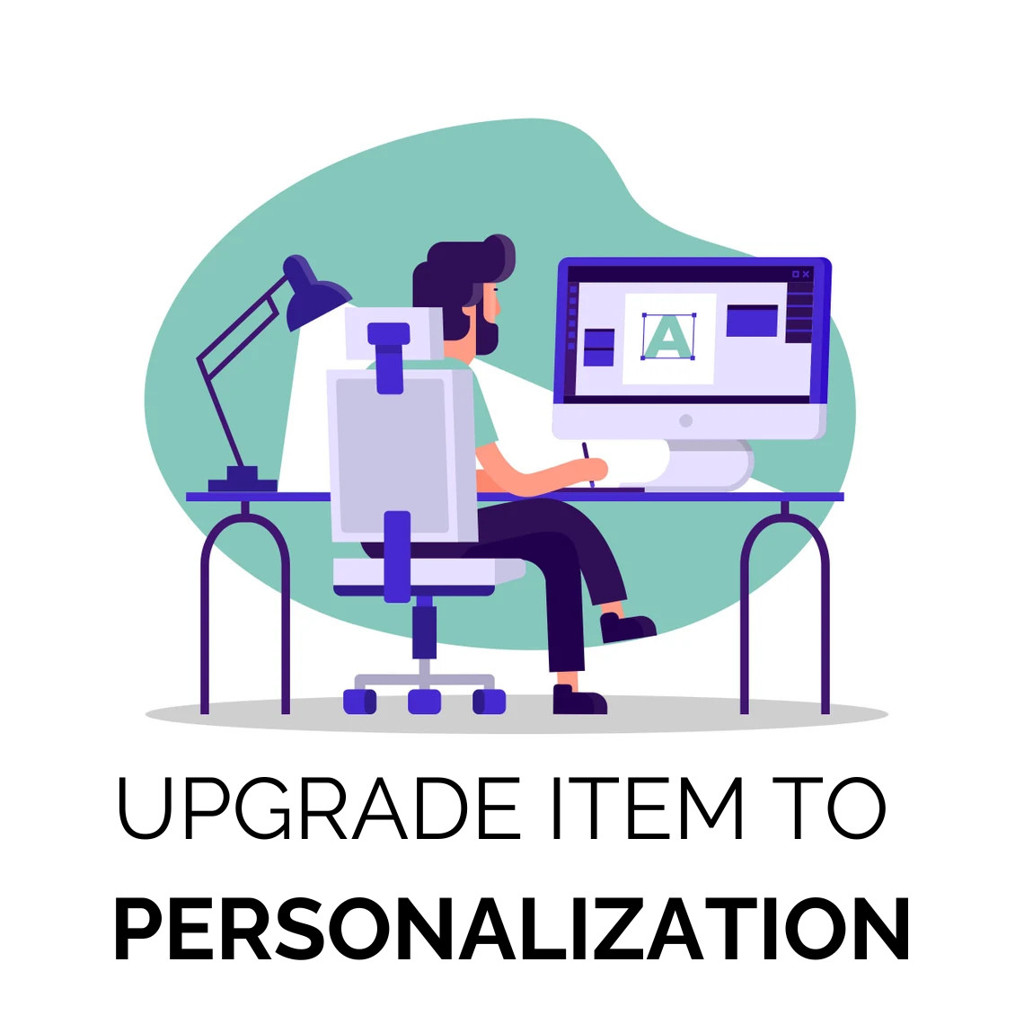 Upgrade Item to Personalized Design Add-On