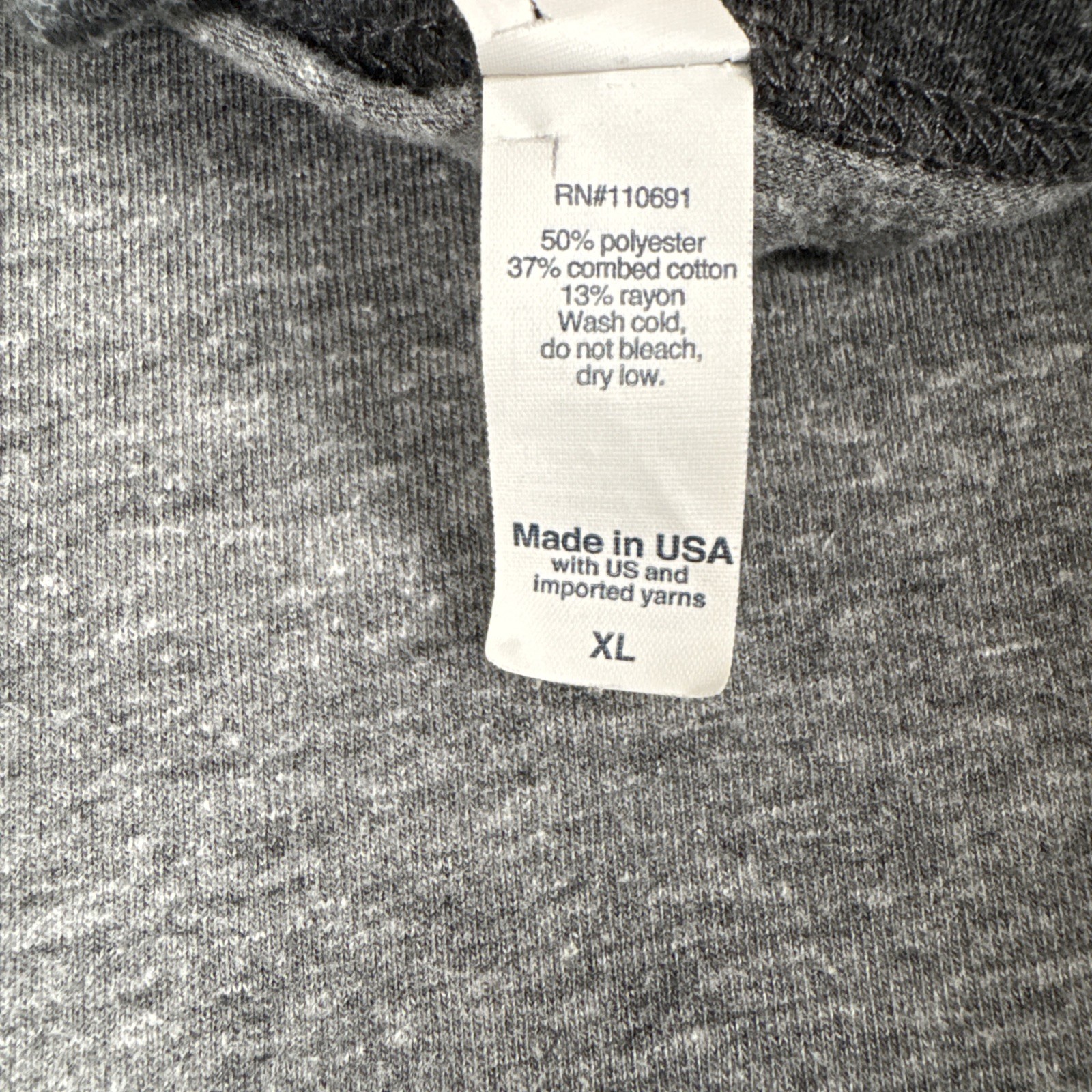 Vintage Washington DC United States Capitol Ringer Shirt Gray Rare Made In USA
