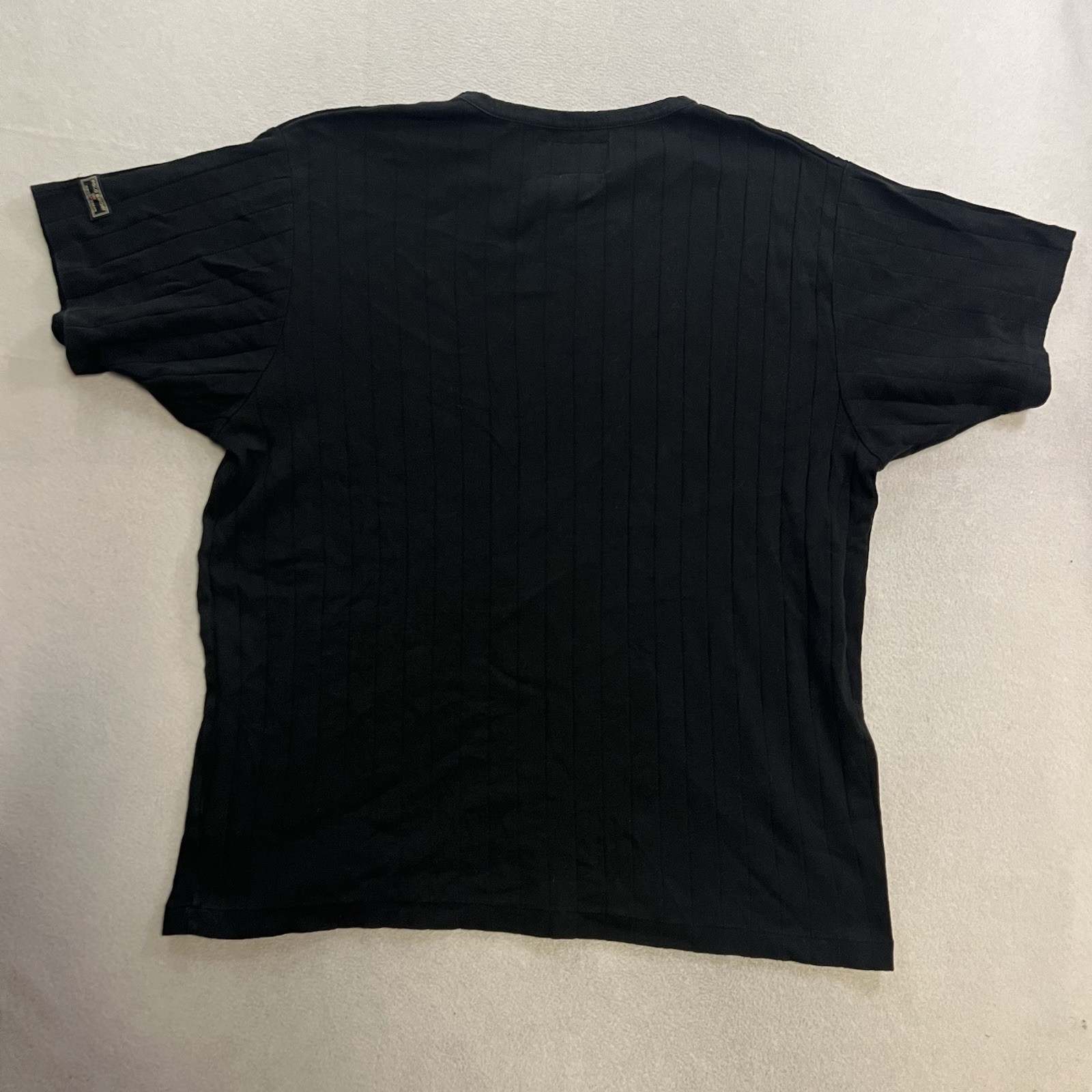 Vintage 90s Polo Sport Ralph Lauren T-Shirt Men’s Large Black Ribbed Sportsman