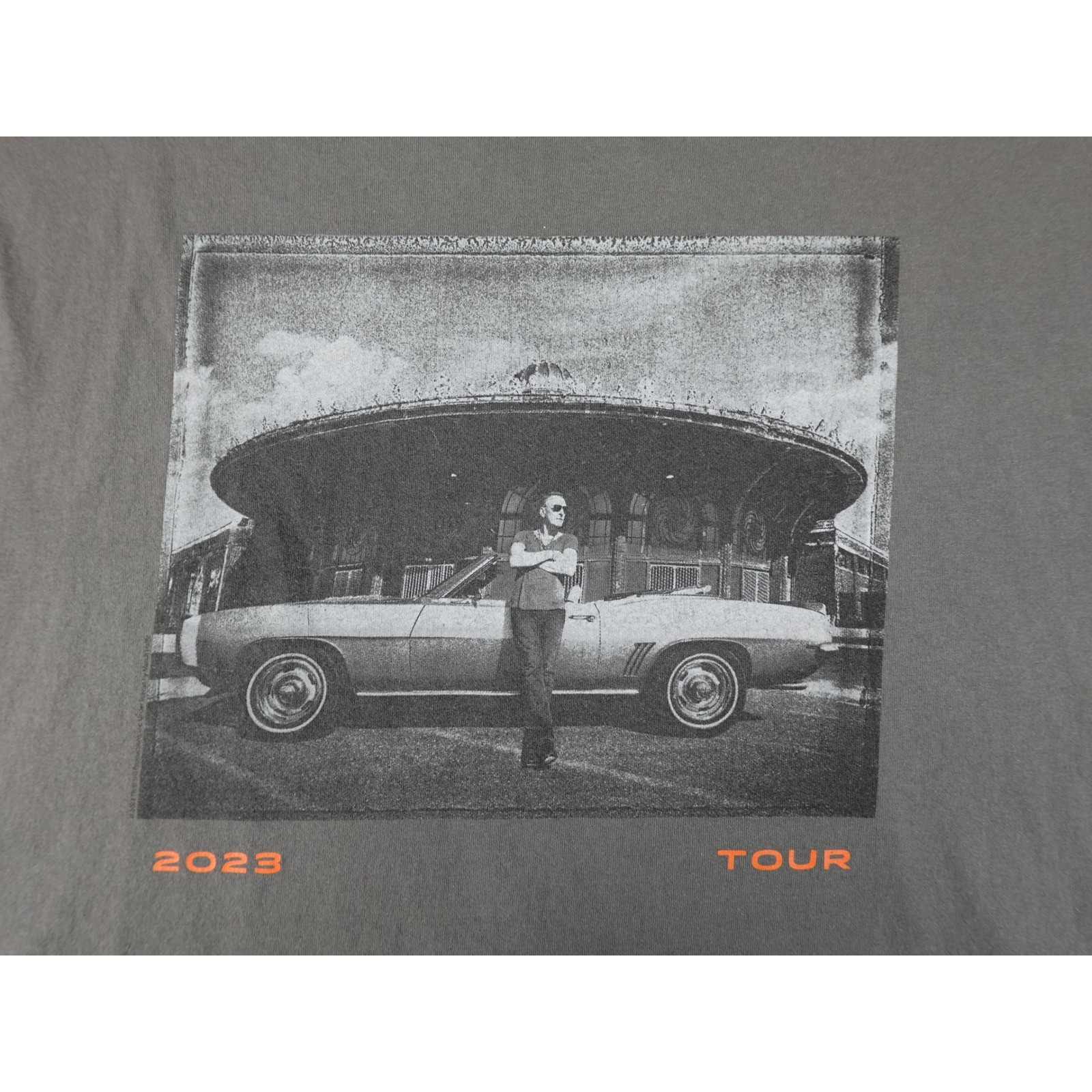 Springsteen E Street Band Tour Shirt Mens XXXL Gray 2023 Long Sleeve Graphic