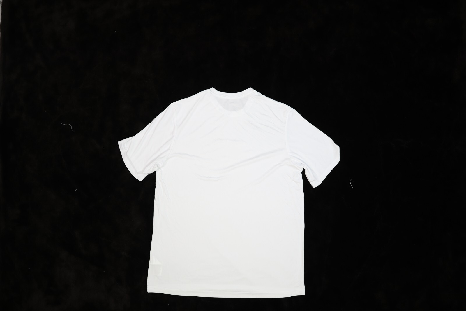 Joma Mens Solid White Short Sleeve Round Neck Athletic Soccer Blank T-Shirt L