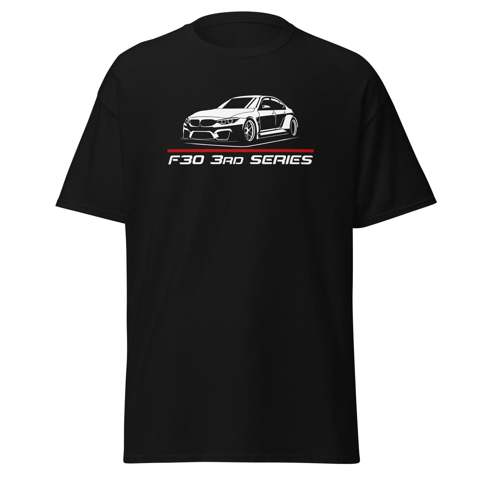 F30 3 Series TwinPower Turbo Modern Euro Sedan Graphic Tee T-Shirt Gift