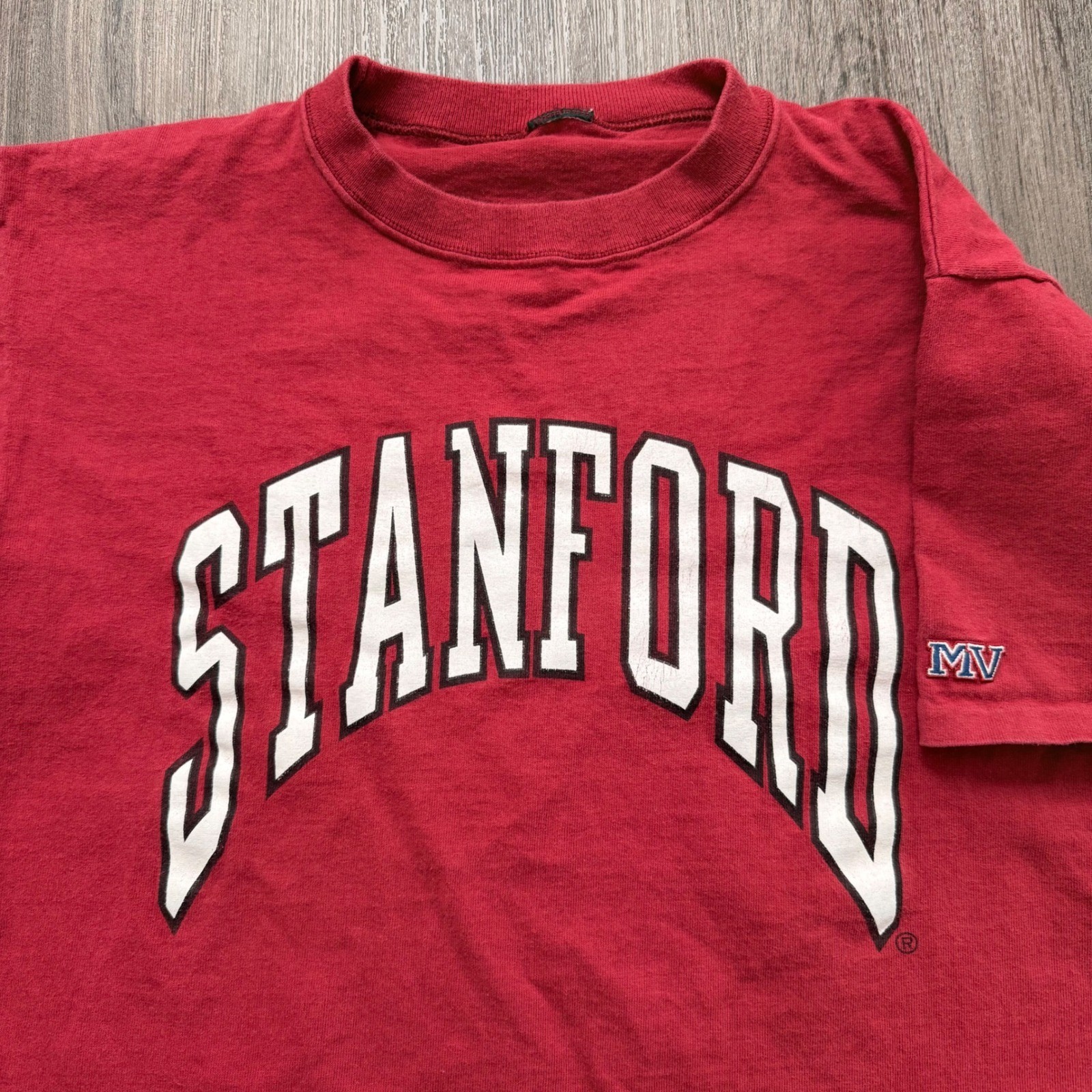 MV Sport Stanford Cardinal Red Graphic T Shirt Adult Medium College NCAA