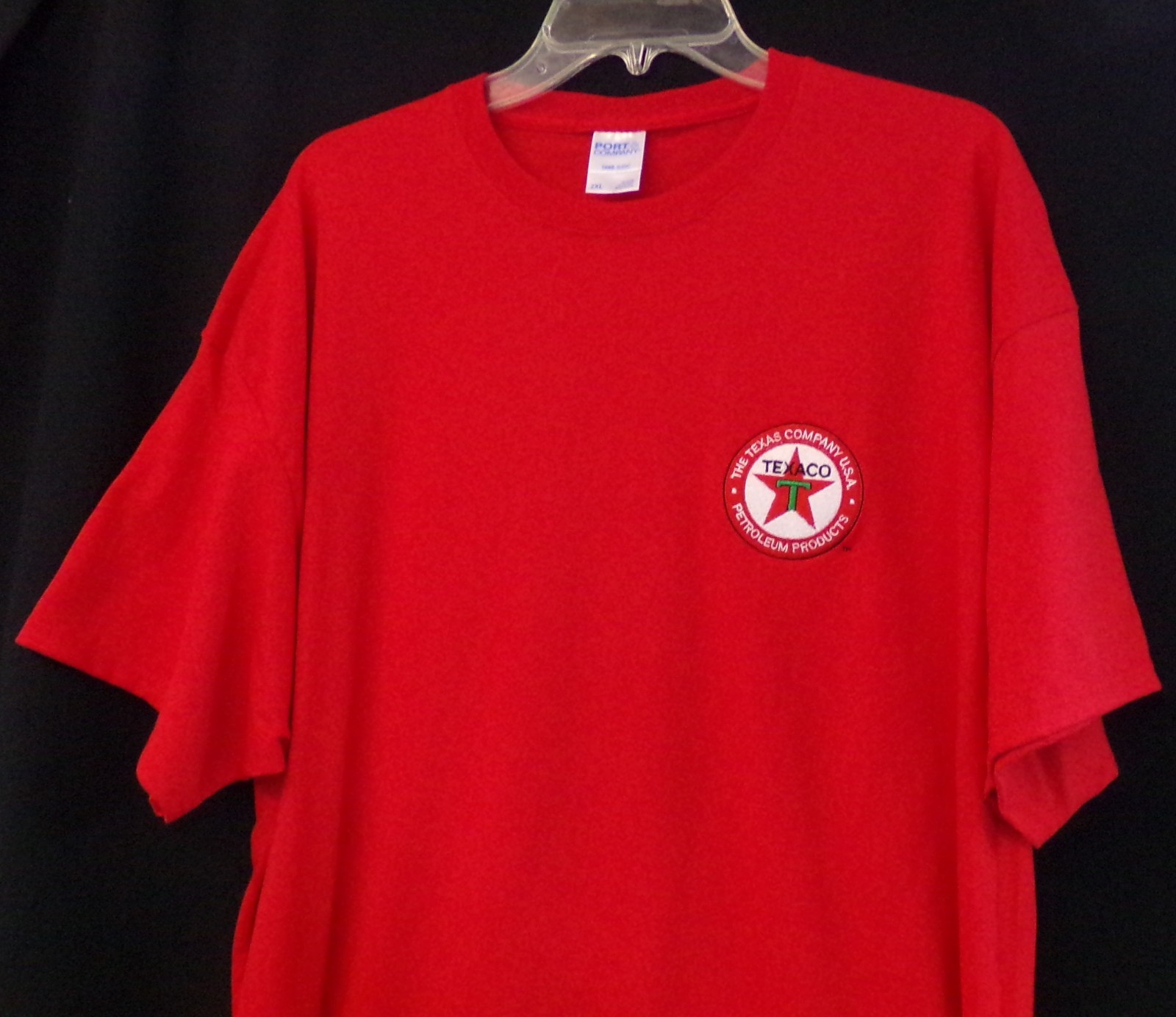 Texaco Gasoline Vintage Logo Embroidered T-Shirt S-6XL, LT-4XLT New