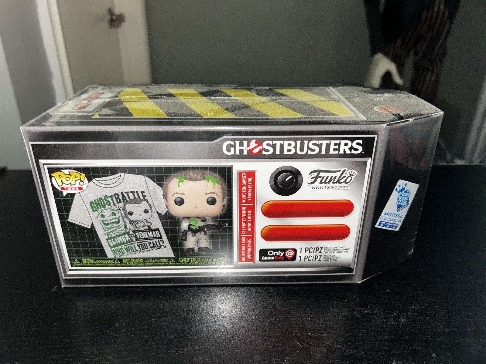 Funko POP! Tees: Ghostbusters Ghostbattle Summer Con 2019 GameStop-L-XL