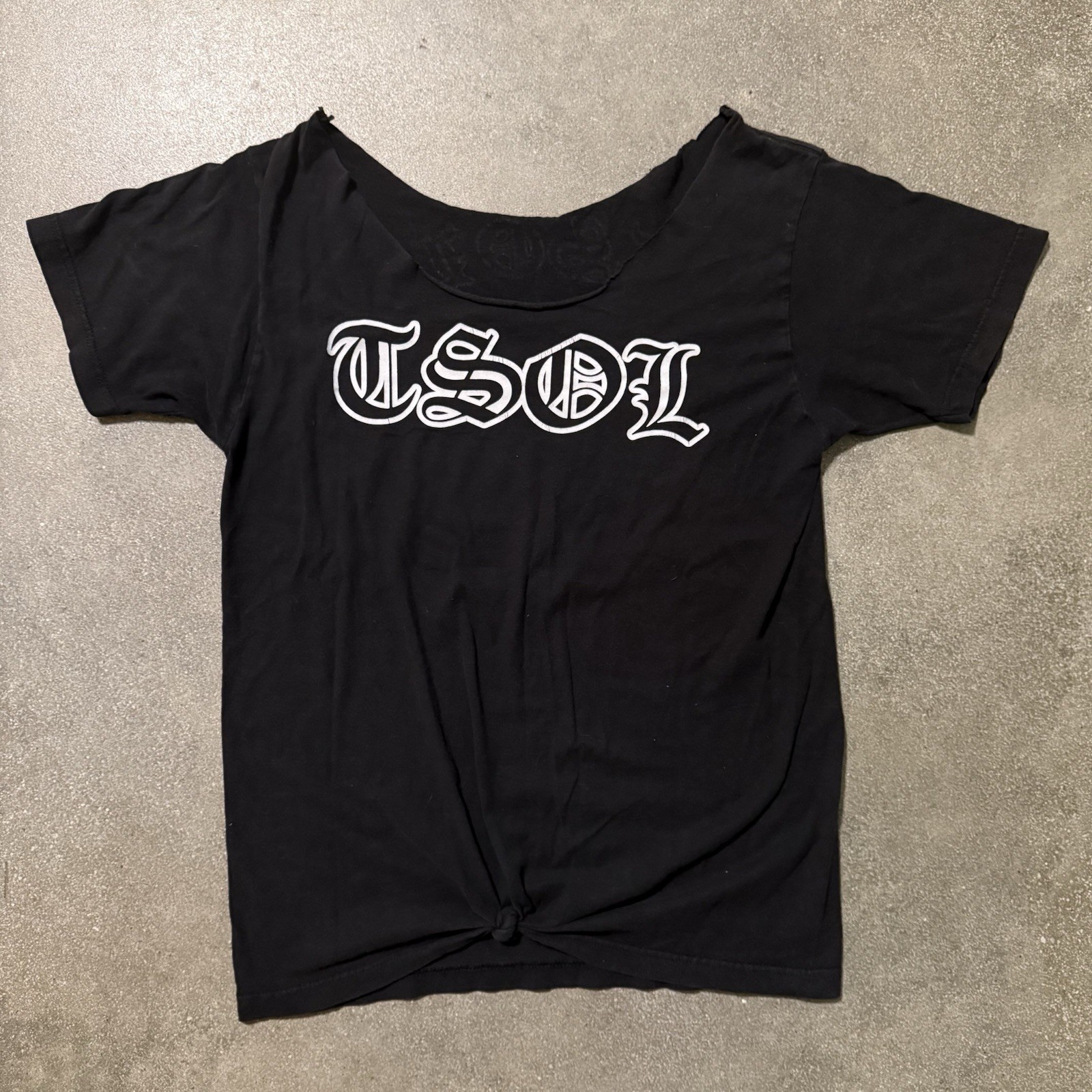 TSOL Rules Graphic Print Logo Black T-Shirt Men’s S Short Sleeve Scoop Neck