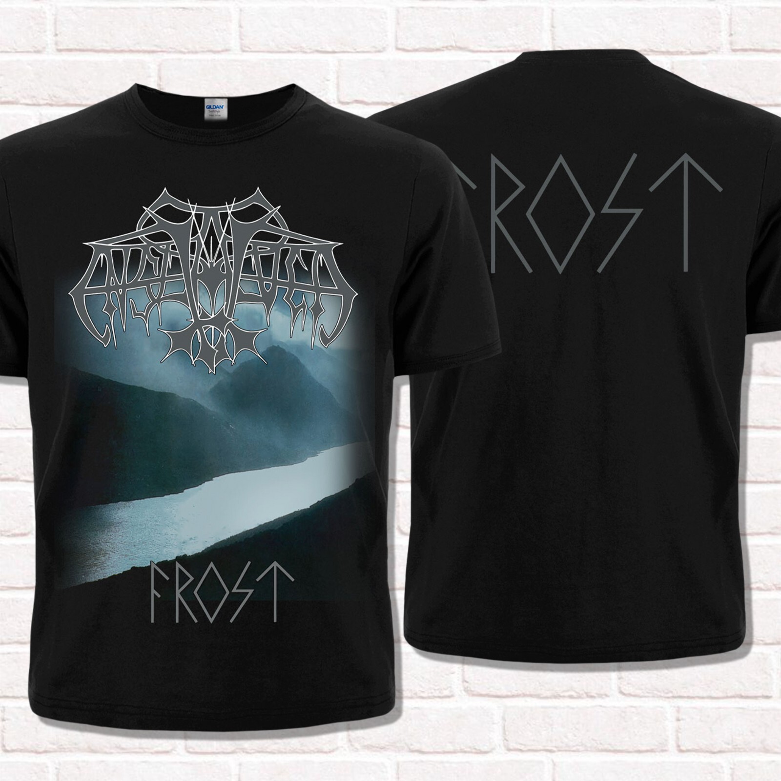 Enslaved T-Shirt “Frost” (1994) Nordic Pagan Norwegian Black Metal. Viking Metal