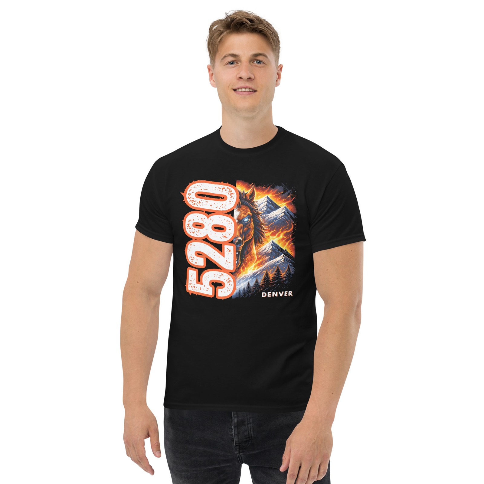 NEW Broncos Shirt 5280 MILE HIGH Broncos Fan Denver Football Unisex