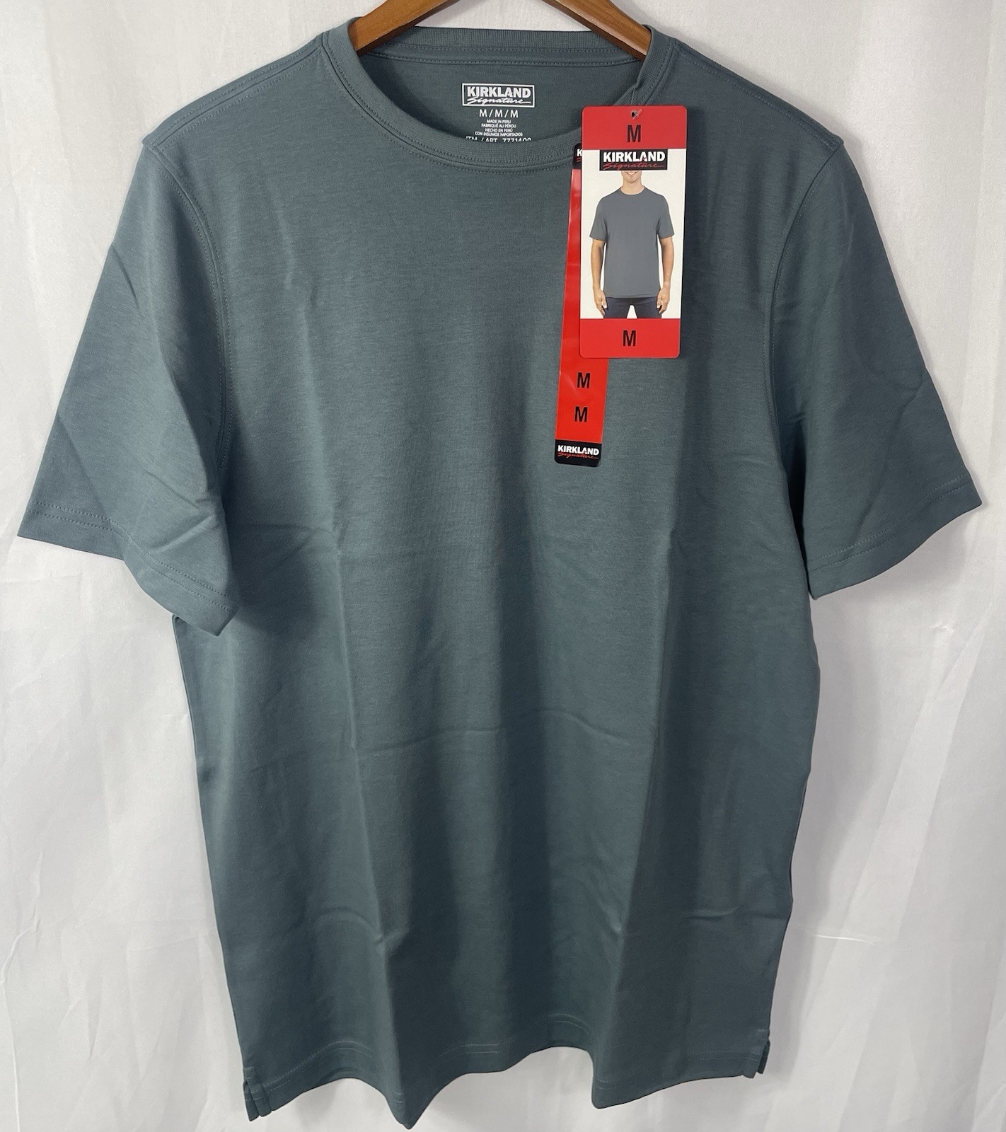 Kirkland Signature Men’s 100% Pima Tee Pick Your Size & Color NWT