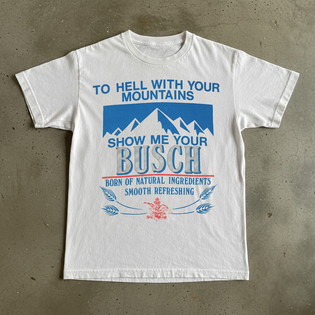 Vintage Busch Beer Tee