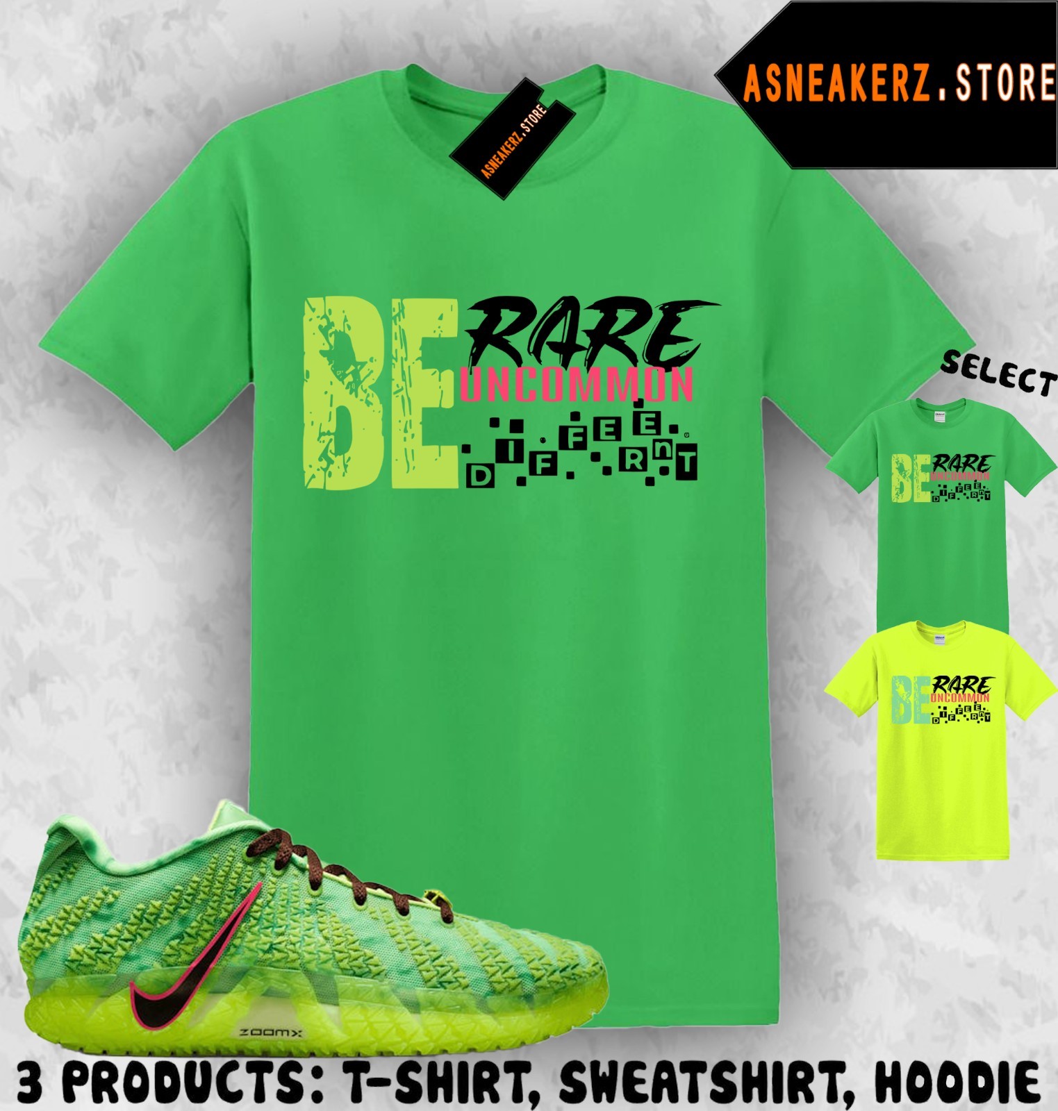 Tee Shirt Matching Ja 3 Zombie Spooky Season To Match Sneaker Be RUD T-Shirt
