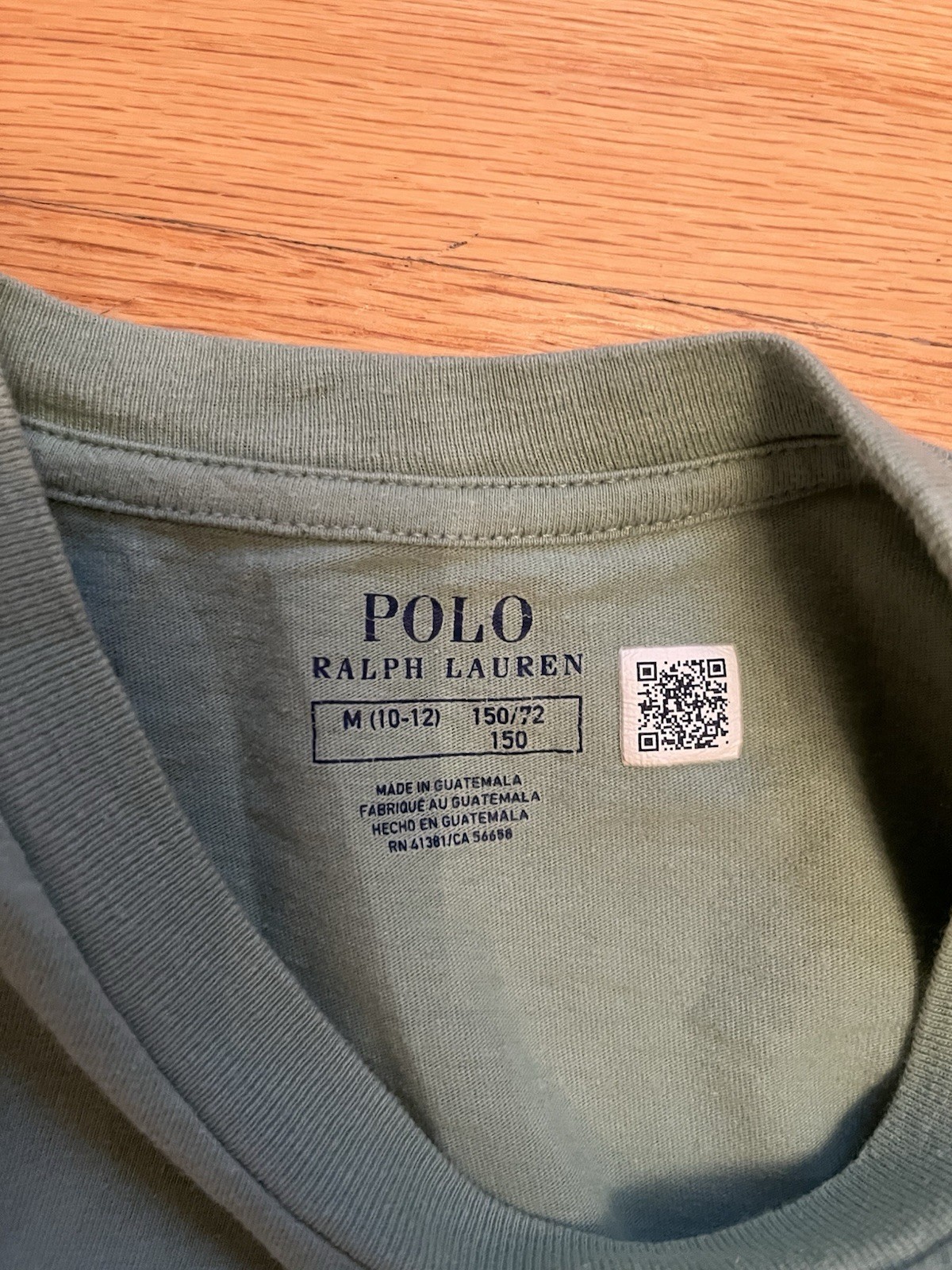 Polo Ralph Lauren Men’s S Green Graphic Logo Crew Neck Short Sleeve T-Shirt