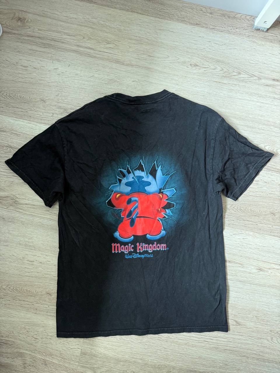 Rare Disney Lilo Stitch Double-Sided Print T-Shirt 00s
