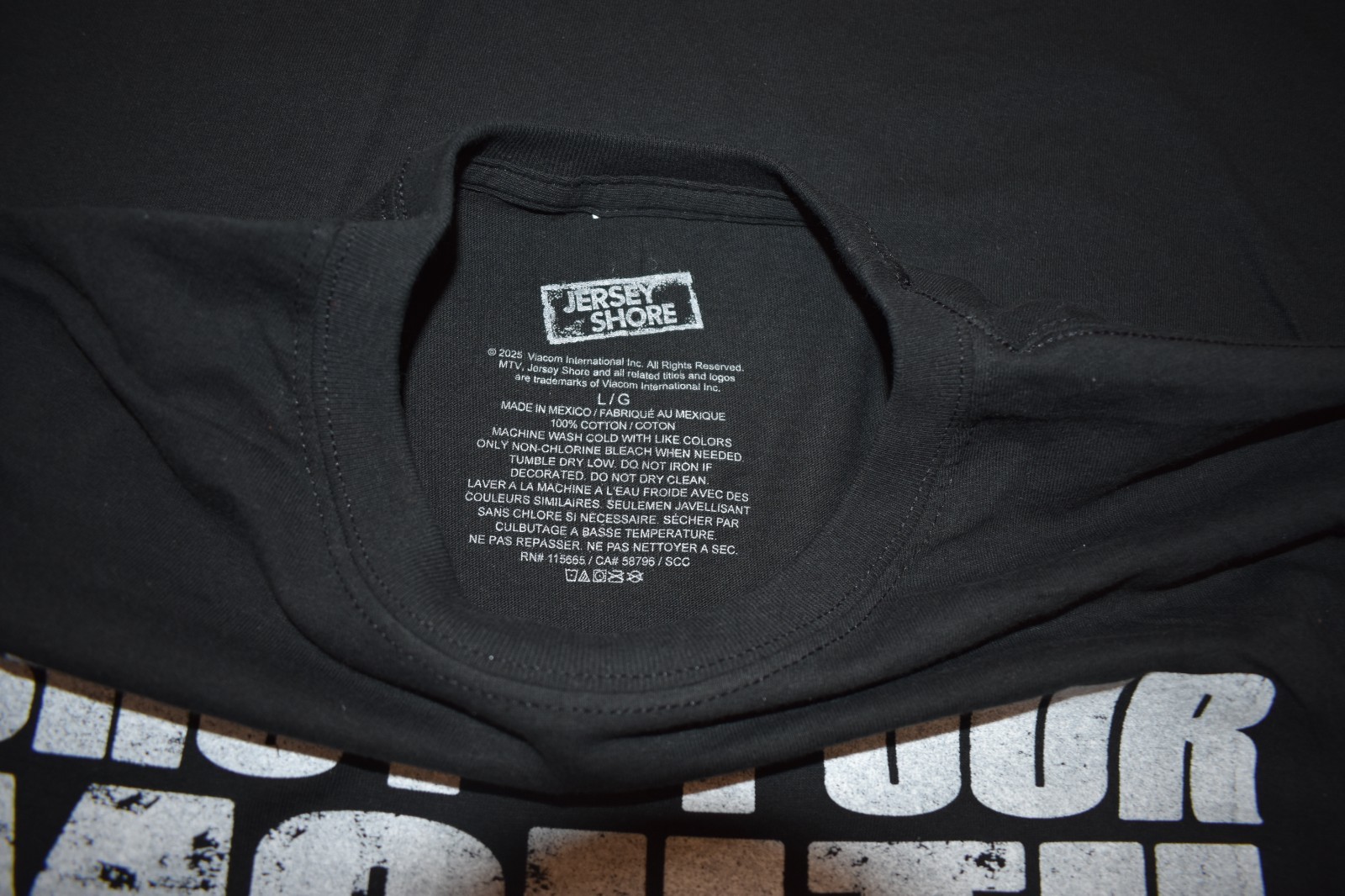 Jersey Shore Shut Your Mouth You Dirty Little Hamster Mens Black Shirt New S-2XL