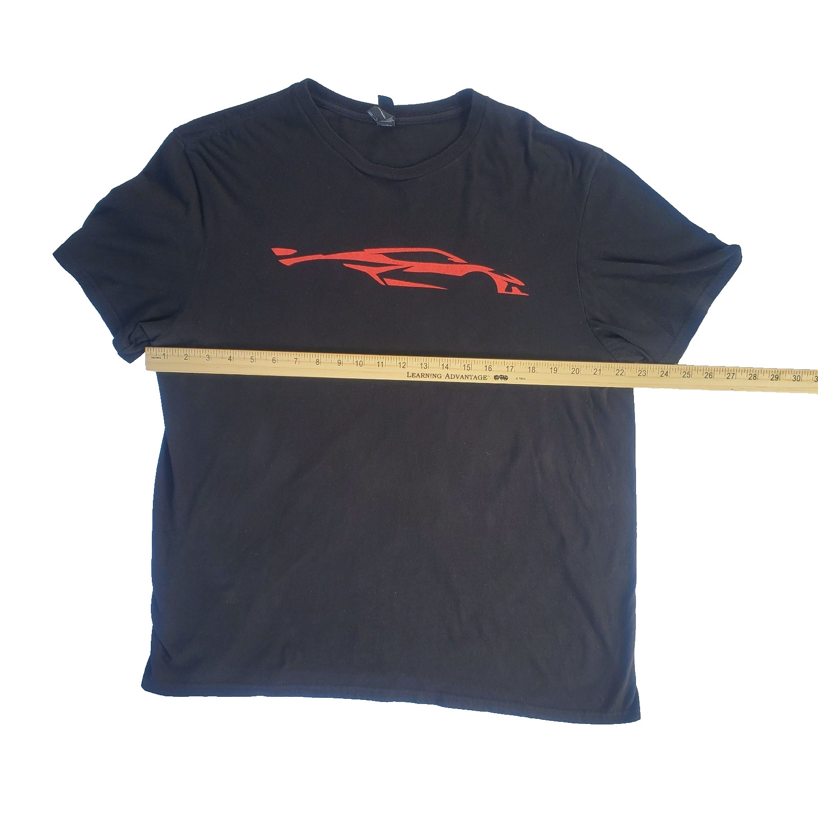 Chevrolet Corvette C8 Z06 Silhouette T Shirt Mens Large Black District