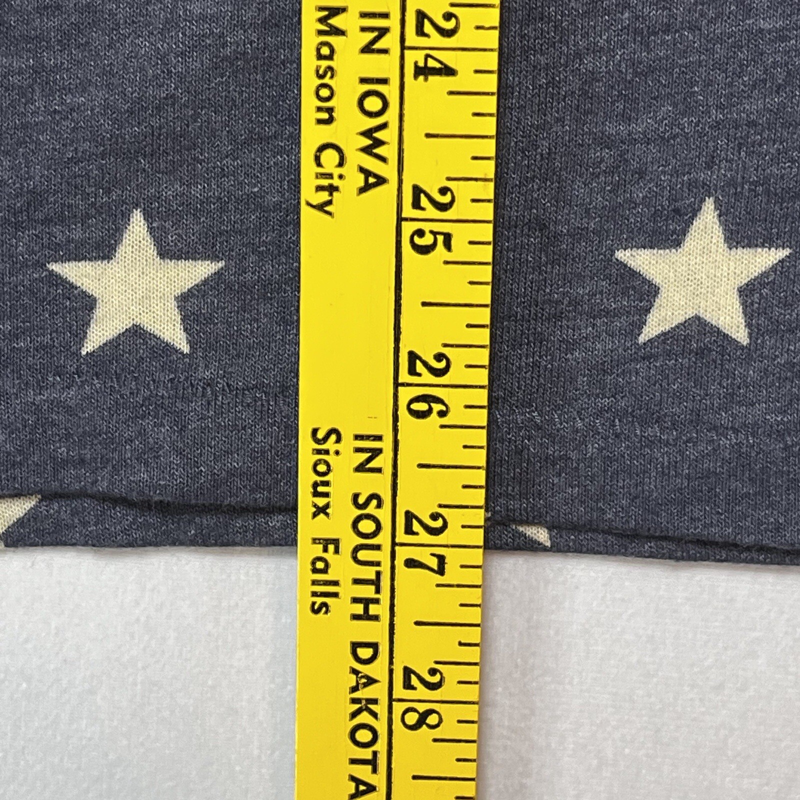 Little Mountain Print Shoppe ‘Murica T-Shirt USA Patriotic Soft Tri-Blend Large