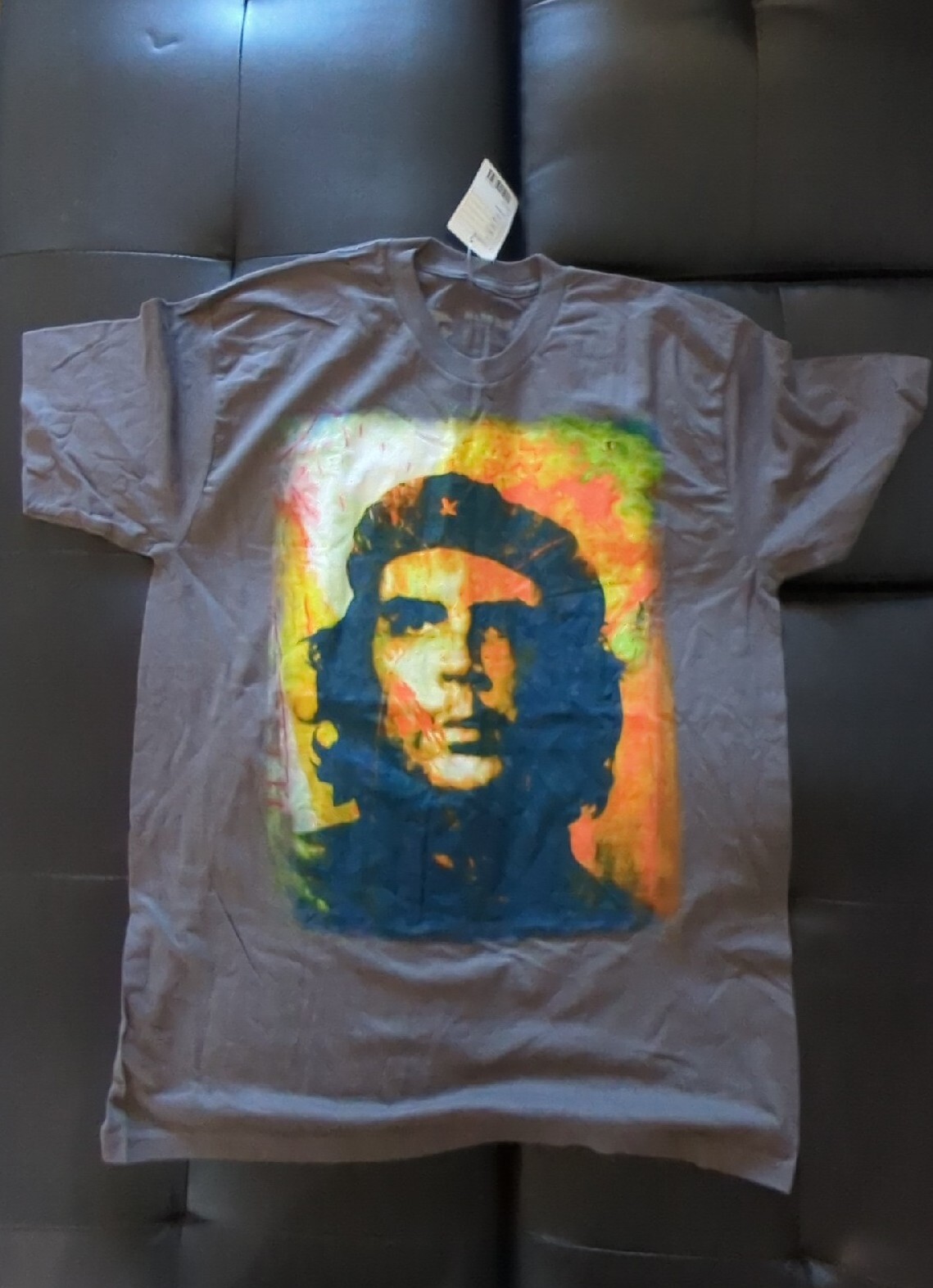 NWT Che Guevara Revolutionary T-Shirt Men’s Short Sleeve Gray Graphic Print M