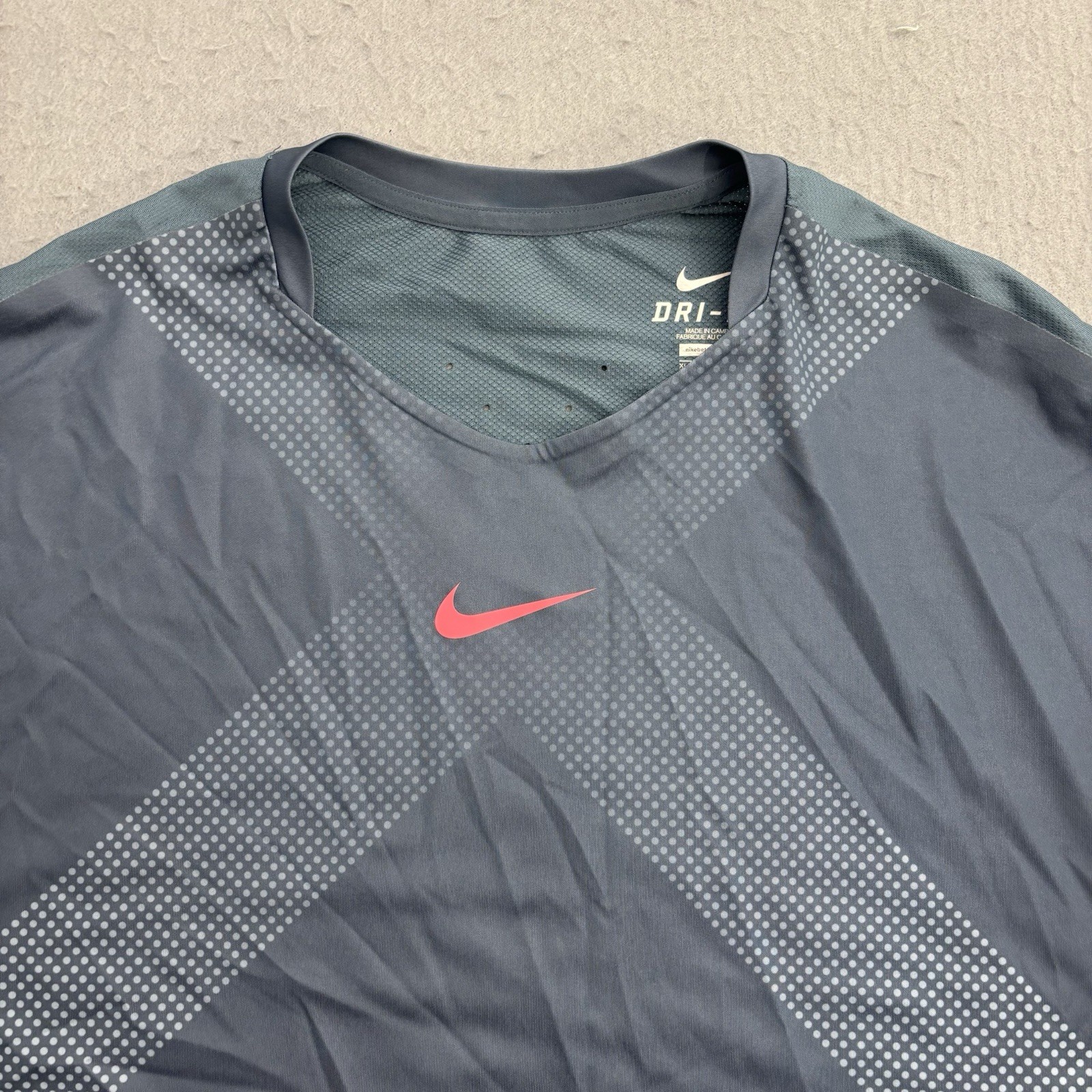 Nike Rafa Nadal 2013 US Open Premier Tennis Shirt Size 2XL 546473-469