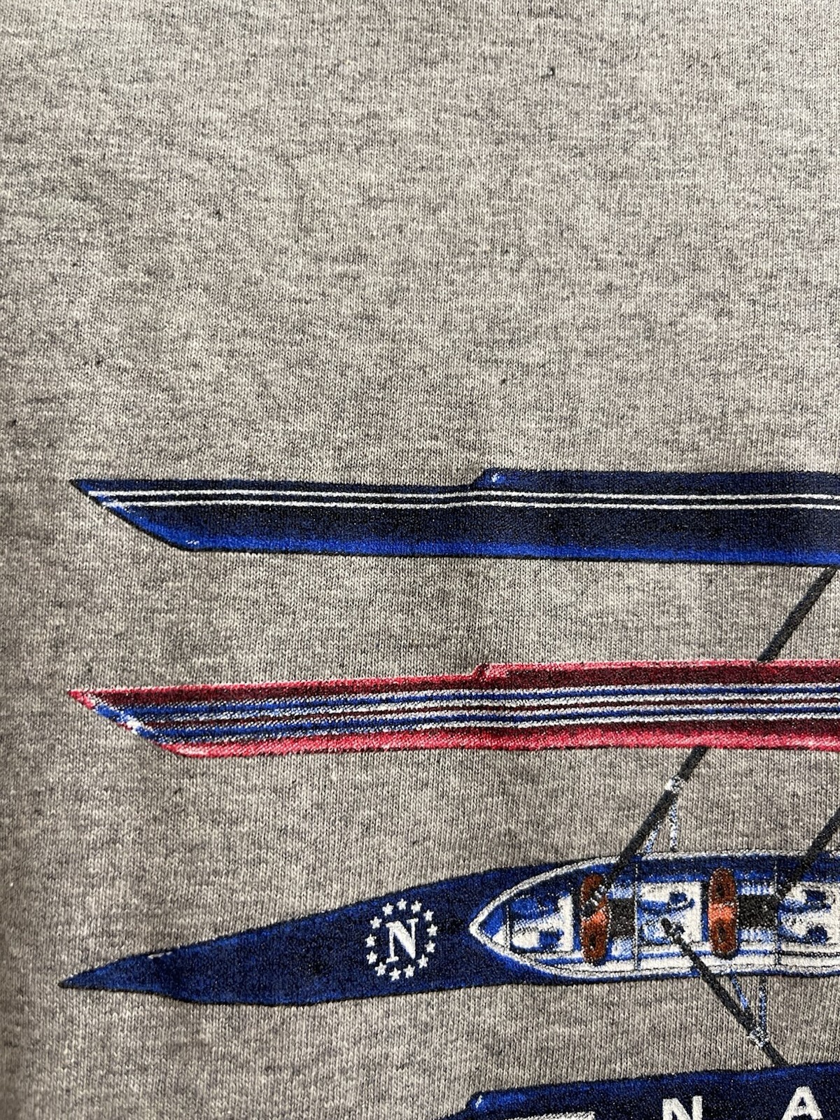 Vintage Nautica Shirt NWT 1990’s US Challenge Sailing Rowing J-Class Sculling