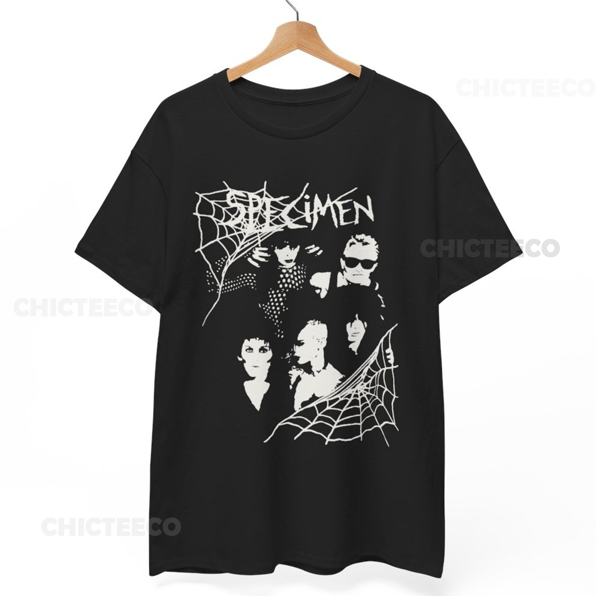 Specimen T-shirt Gothic Deathrock Goth Post Punk Rock Metal Grunge, Unisex Tee