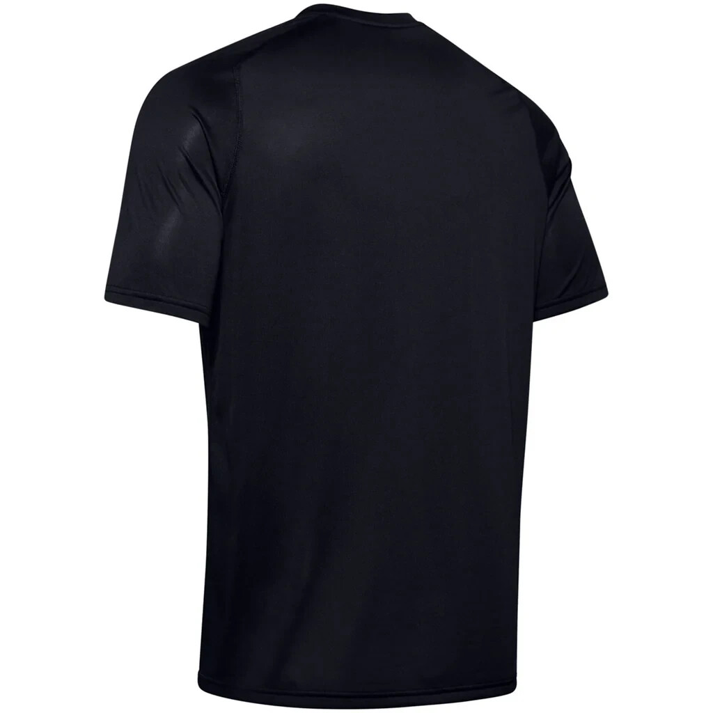 Under Armour USA MADE Black Tac Tech Polyester Tactical T-Shirt 1351774