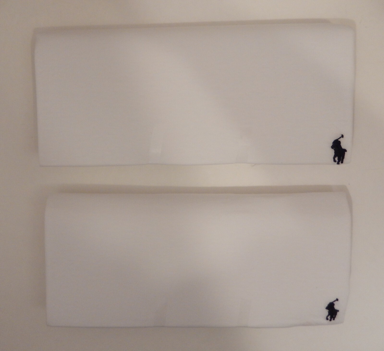 2 POLO RALPH LAUREN 2XL 3XL 4XL COTTON WHITE BLACK V NECK T-SHIRTS UNDERSHIRTS