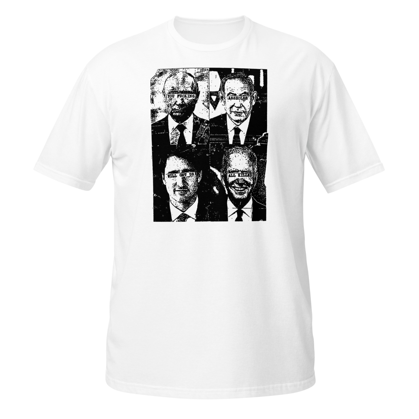PEACE NOT WAR, GROUP GENOCIDE , ANTI WAR ART, POLITICAL PRINTED T-SHIRT