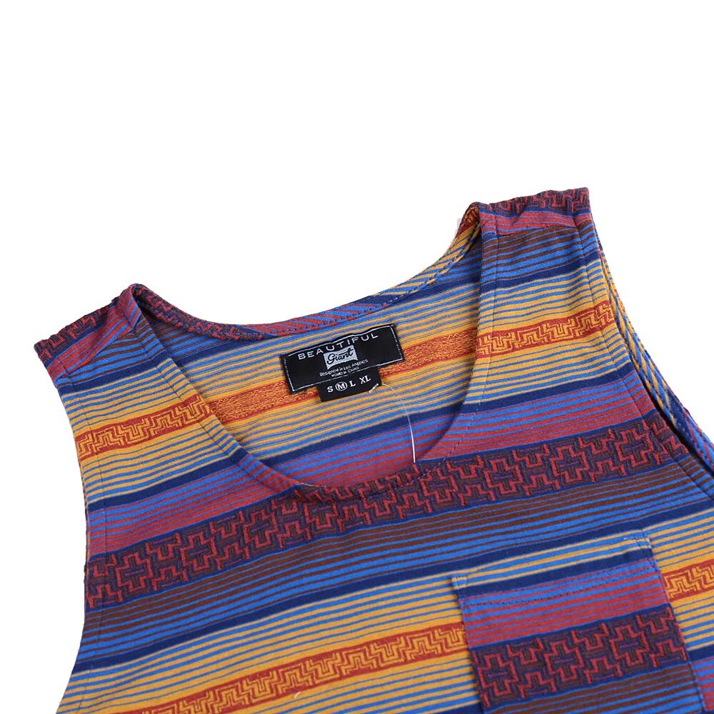Men’s Solid Color Sleeveless Tank Top with Pocket for Everyday Style