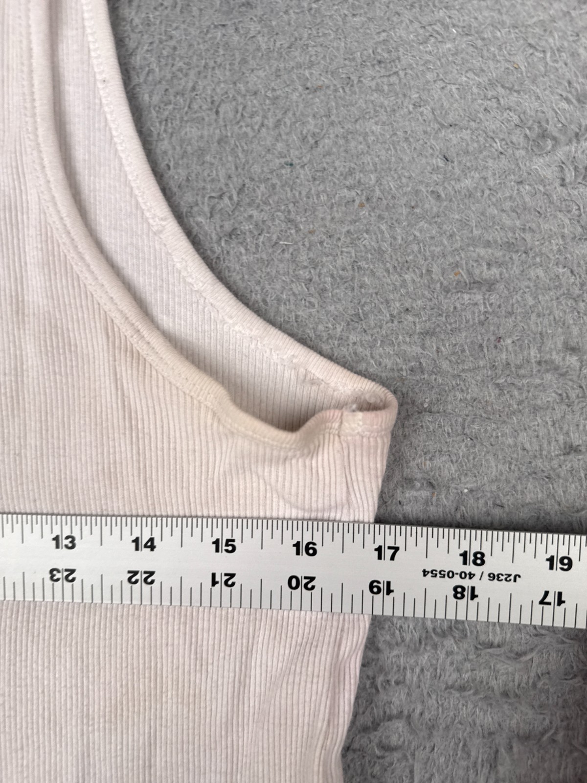 Tommy Hilfiger Shirt Adult Extra Large White Tank Sleeveless Scoop Neck